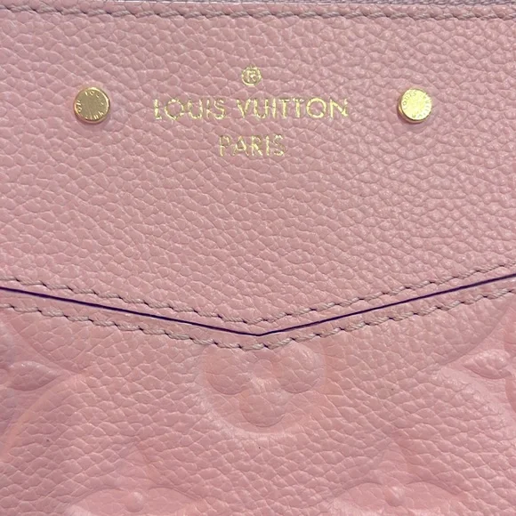🌷LOUIS VUITTON Monogram Empreinte Leather Pouch - Picture 2 of 12